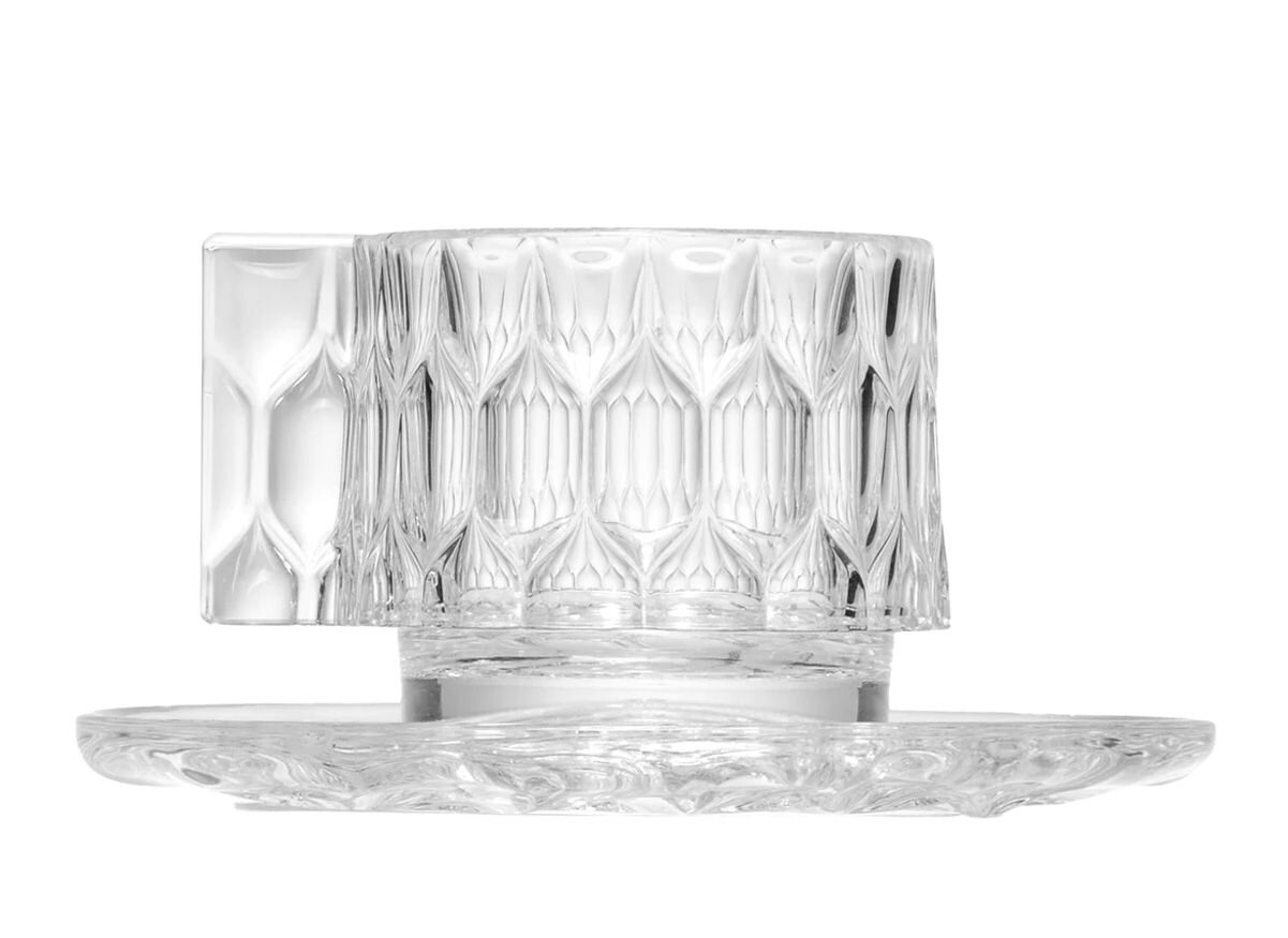 Jellies Coffee Cup With Plate by Kartell Furniture Accessories
